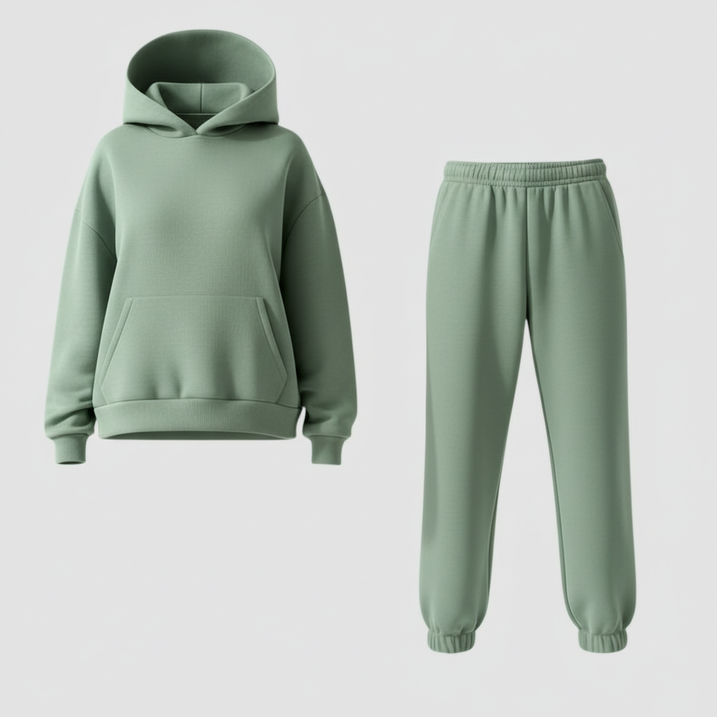 Damen Jogging Set Weiches Komfortset