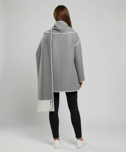 Damen Elegante Schaljacke Warm