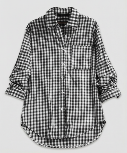 Damen Oversize Hemd Kariert