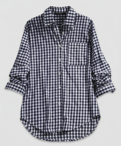 Damen Oversize Hemd Kariert