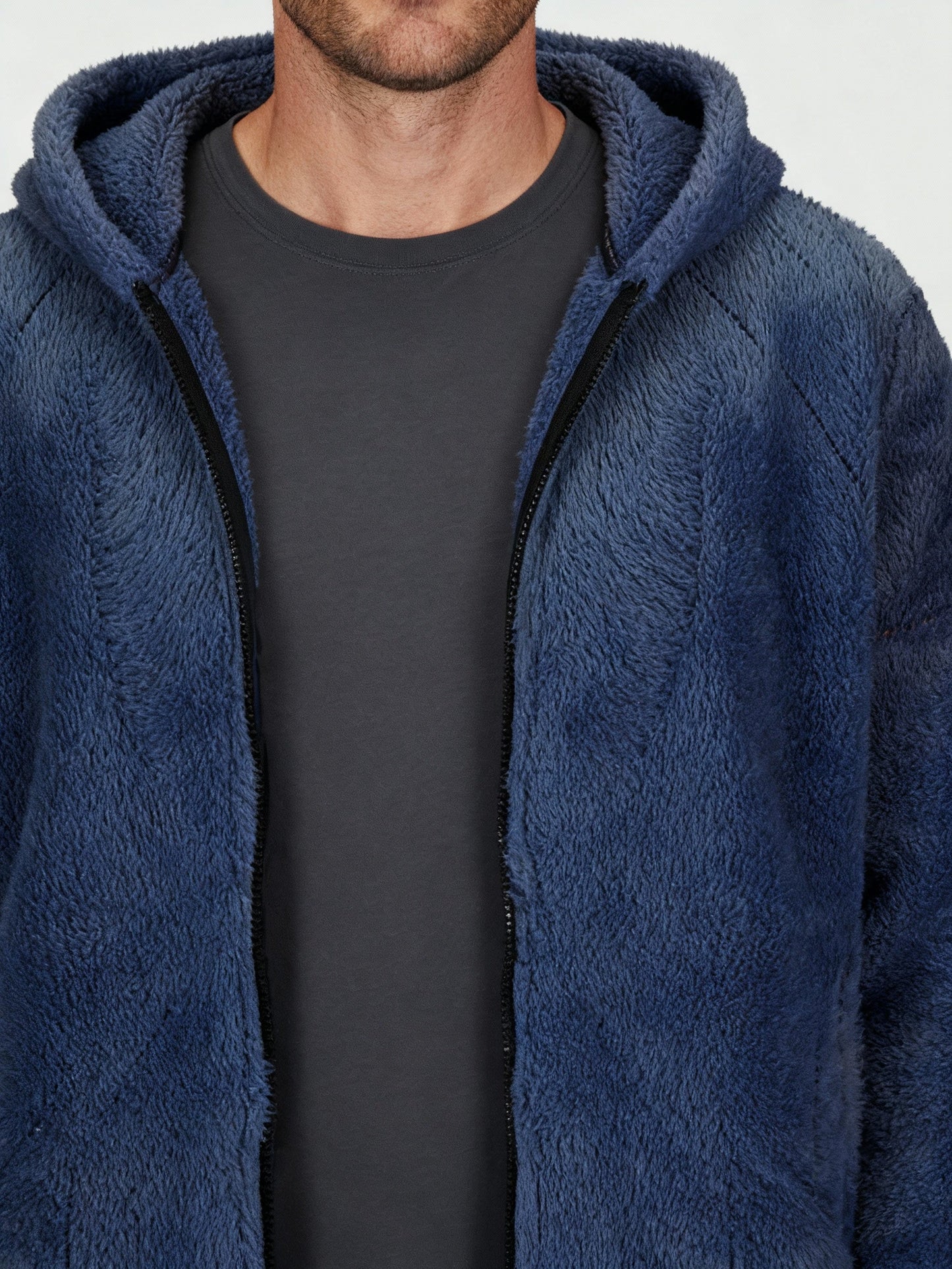 Schwere Winterjacke Fleece Damen Herren