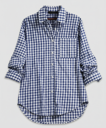 Damen Oversize Hemd Kariert