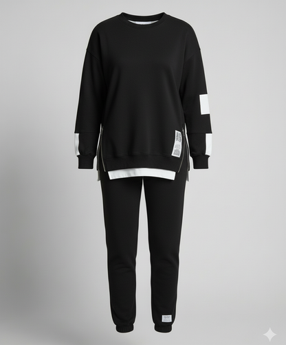 Damen Sweatshirt-Hosen-Set