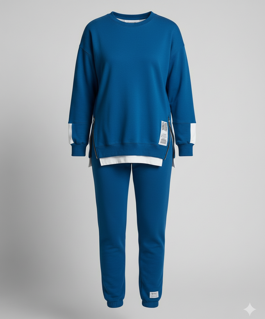 Damen Sweatshirt-Hosen-Set