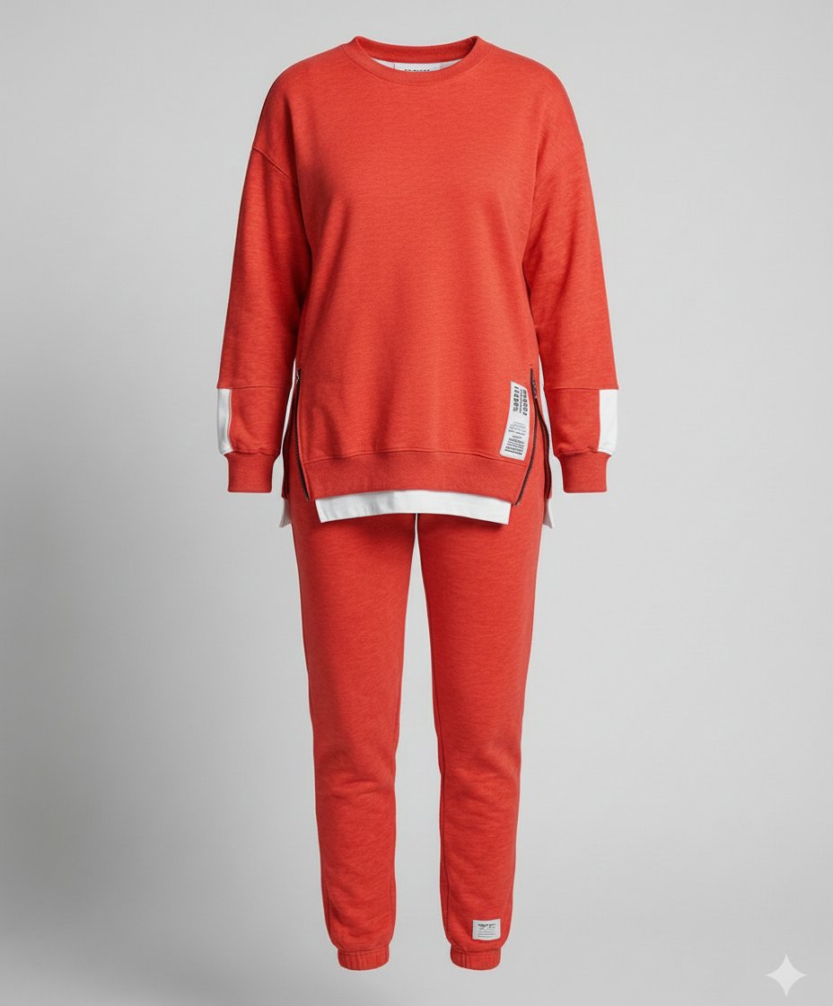 Damen Sweatshirt-Hosen-Set