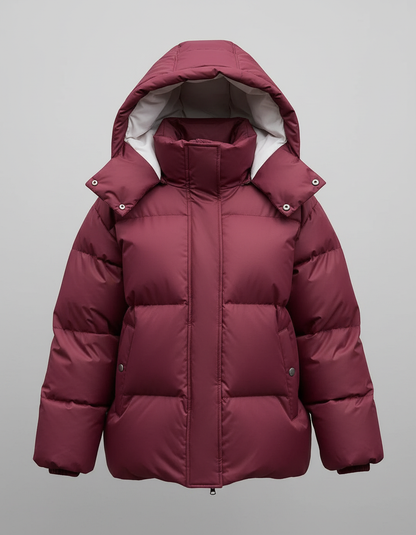 Damen Pufferjacke Moderne Füllung