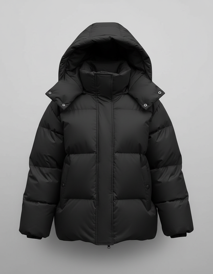 Damen Pufferjacke Moderne Füllung