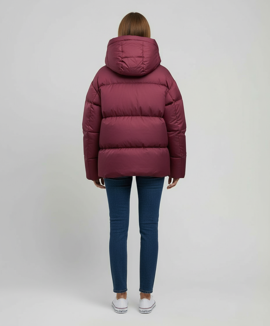 Damen Pufferjacke Moderne Füllung