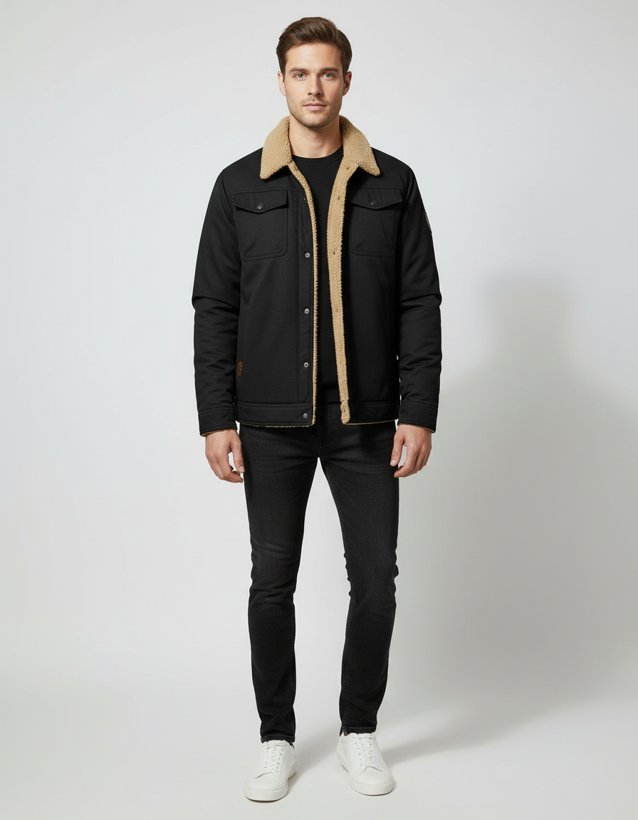 Herren Winter Bomberjacke Leicht