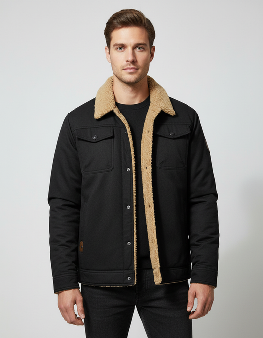 Herren Winter Bomberjacke Leicht - Eveloria