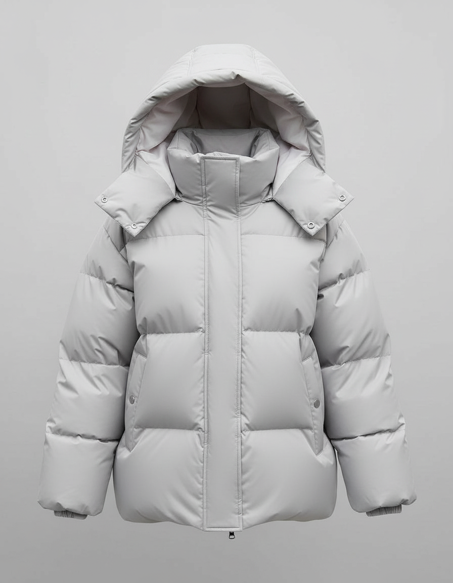 Damen Pufferjacke Moderne Füllung