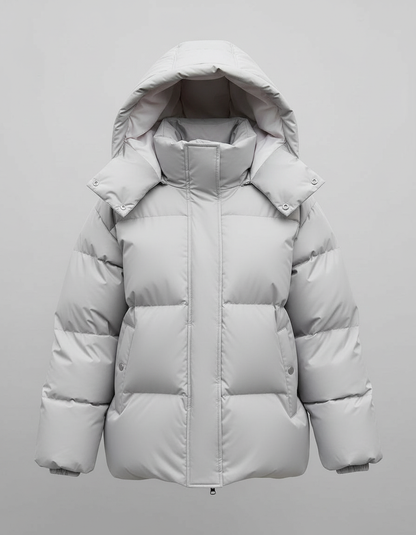 Damen Pufferjacke Moderne Füllung