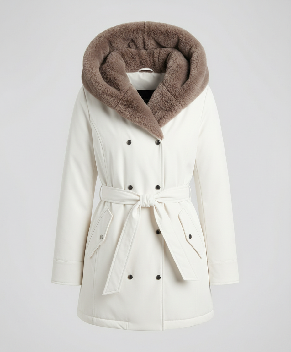 Damen Winterjacke Warm Bont