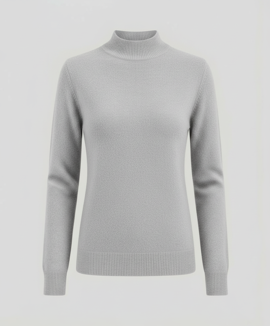 Damen Schurwolle Pullover Warm