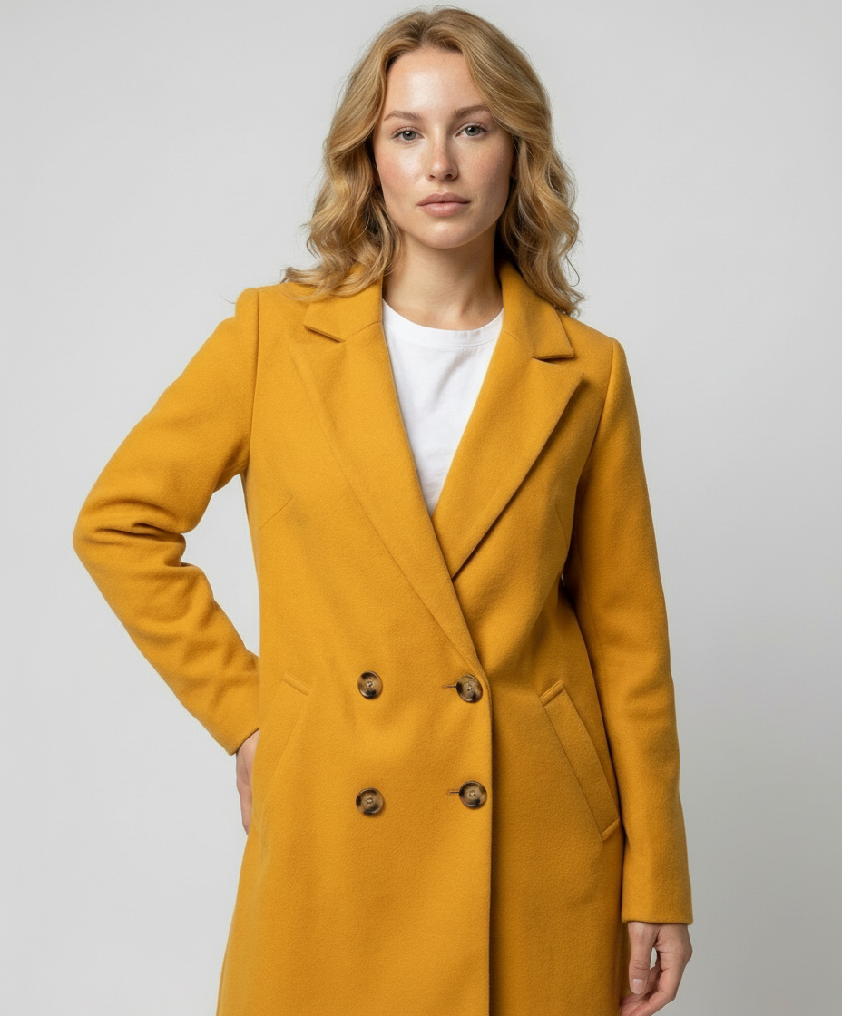 Damen Mantel Zeitlos Stilvoll Elegante Optik - Eveloria