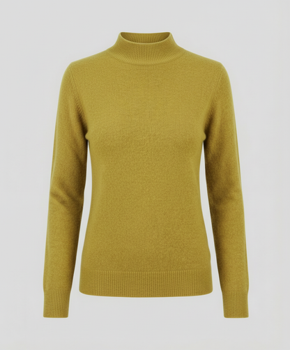 Damen Schurwolle Pullover Warm