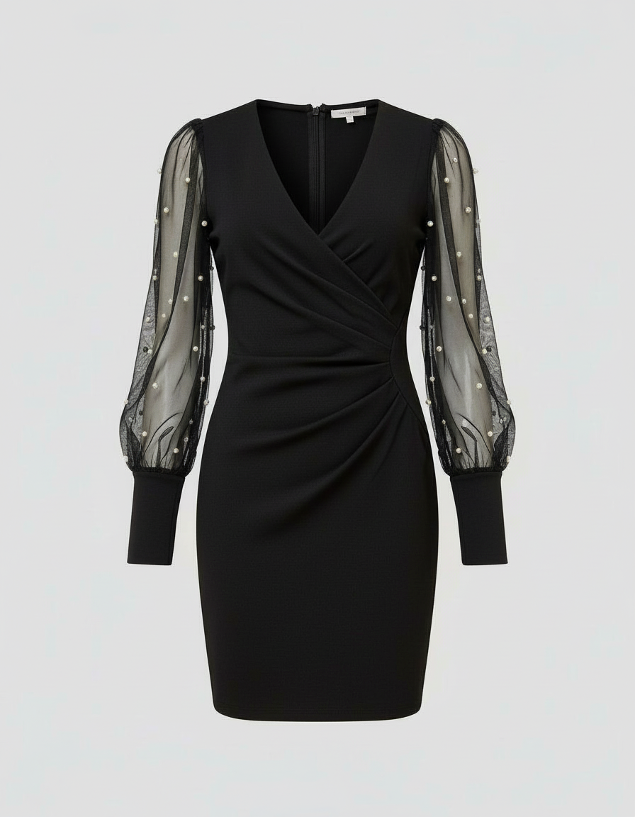 Damen Cocktailkleid Spitze Festlich
