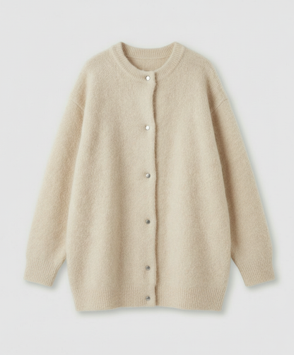 Damen Feinstrickjacke Komfort