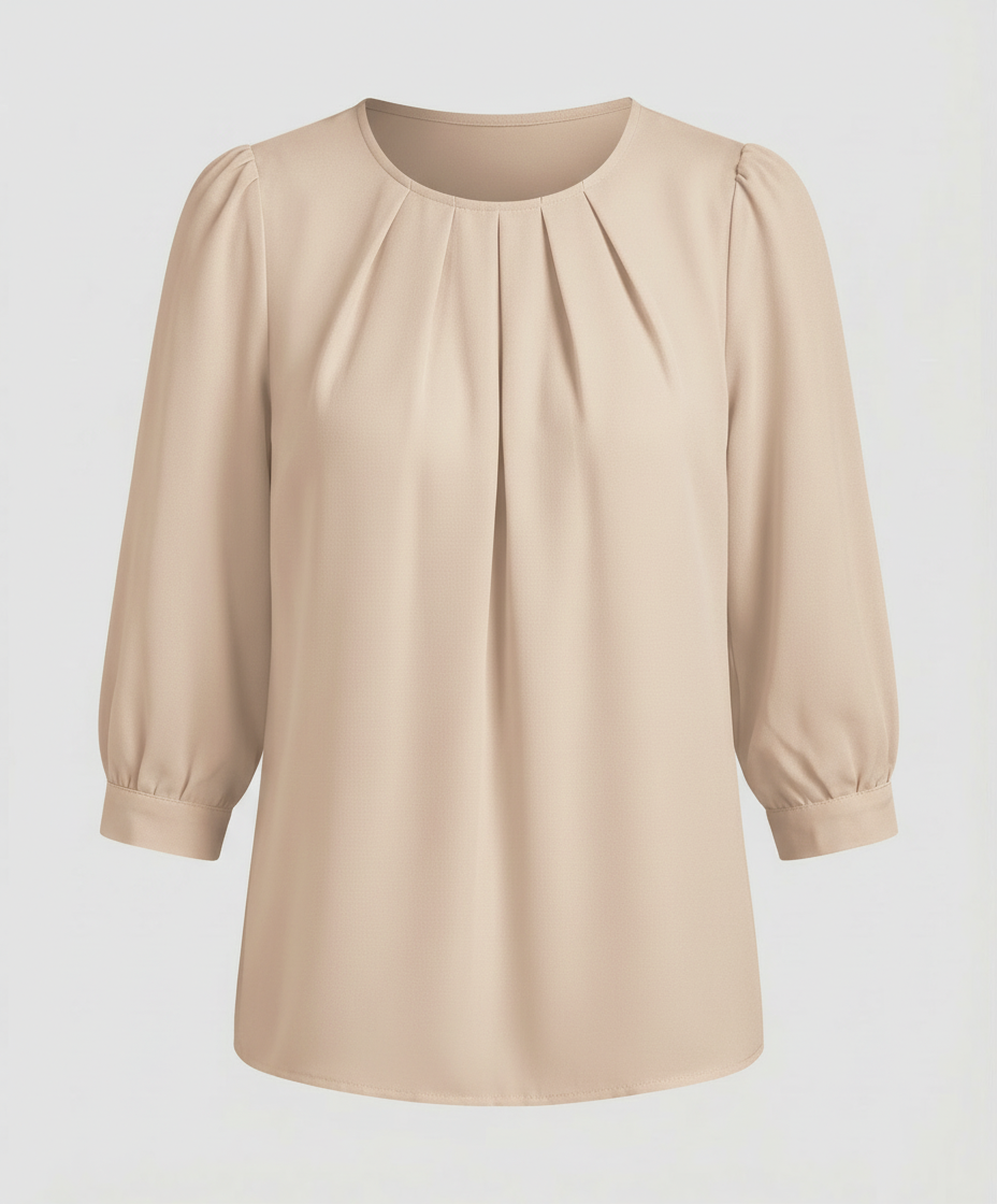 Damen Satin Bluse Elegantes Design