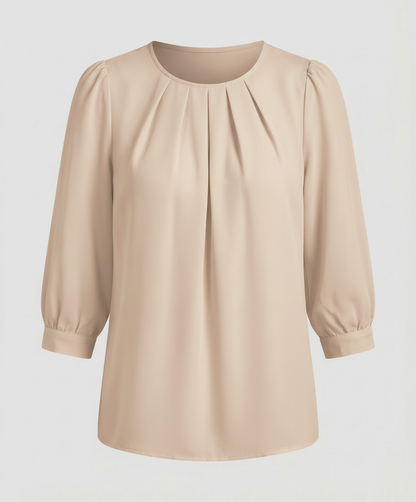 Damen Satin Bluse Elegantes Design