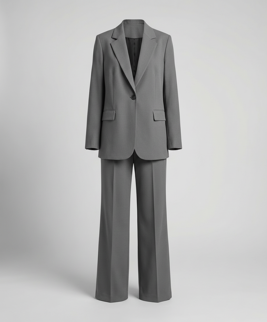 Damen Blazer Set Elegantes Design Bequem