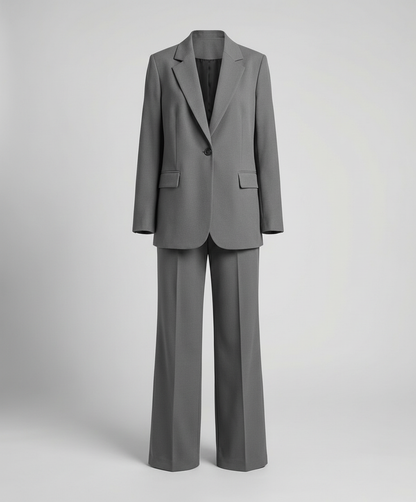 Damen Blazer Set Elegantes Design Bequem