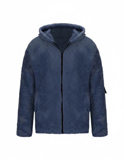 Schwere Winterjacke Fleece Damen Herren
