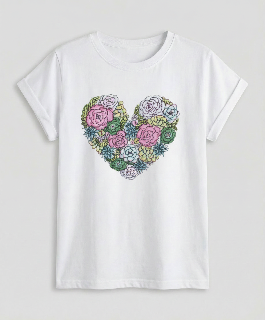 Damen Leichtes Sommer T-Shirt