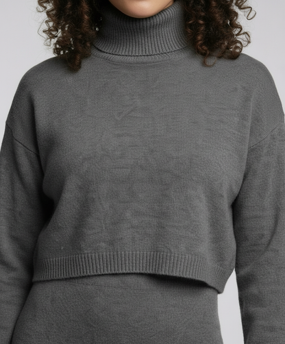 Elegantes Damen Midikleid Jersey