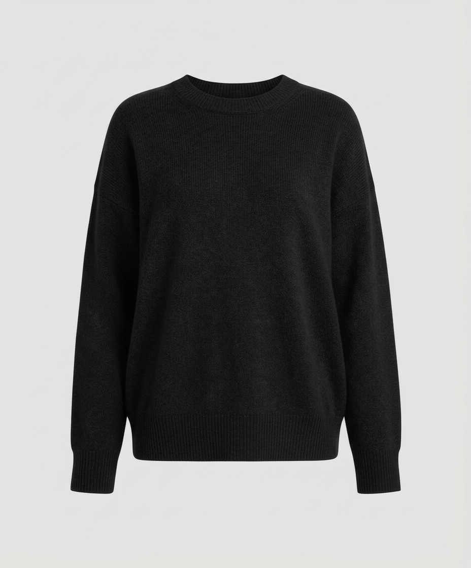 Damen Pullover Weich Modern Chic