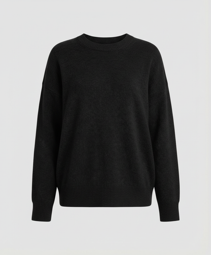 Damen Pullover Weich Modern Chic