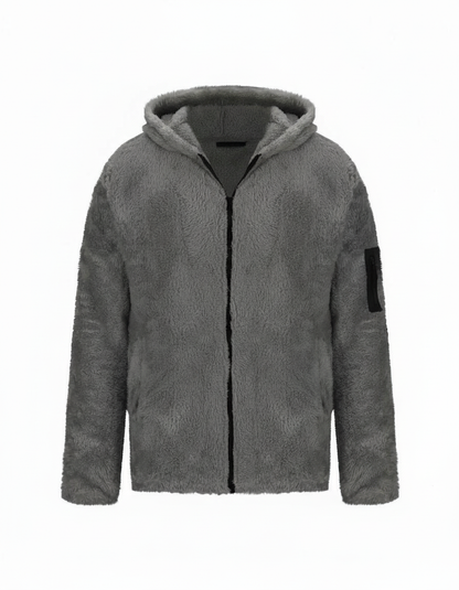 Schwere Winterjacke Fleece Damen Herren