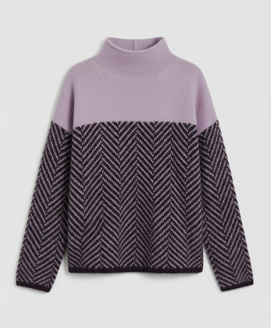 Weicher Damen Kaschmir Rollkragenpullover