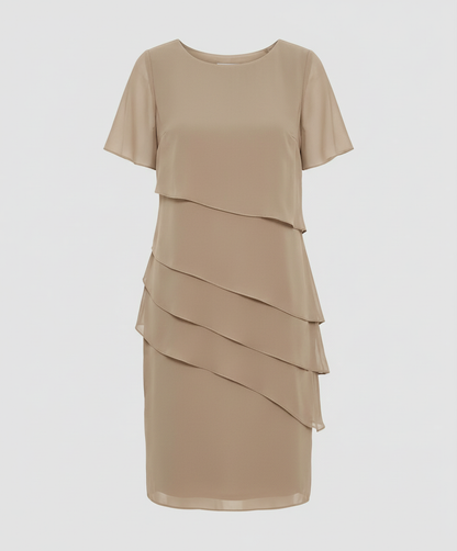 Elegantes Damenkleid Figurformendes