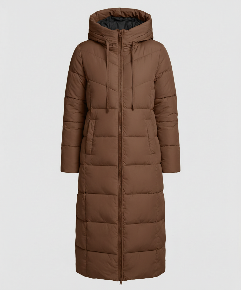 Eveloria Damen Wintermantel Dicker Fleece