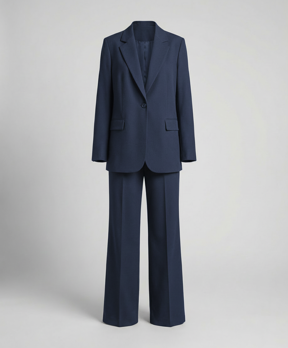 Damen Blazer Set Elegantes Design Bequem