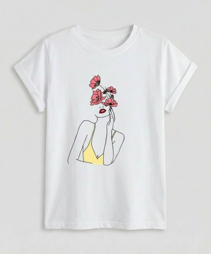 Damen Leichtes Sommer T-Shirt