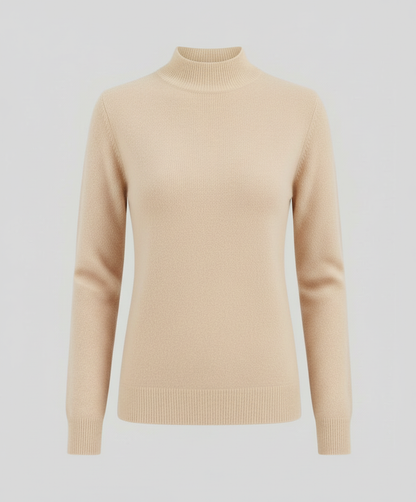 Damen Schurwolle Pullover Warm