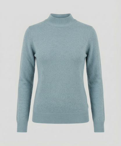 Damen Schurwolle Pullover Warm