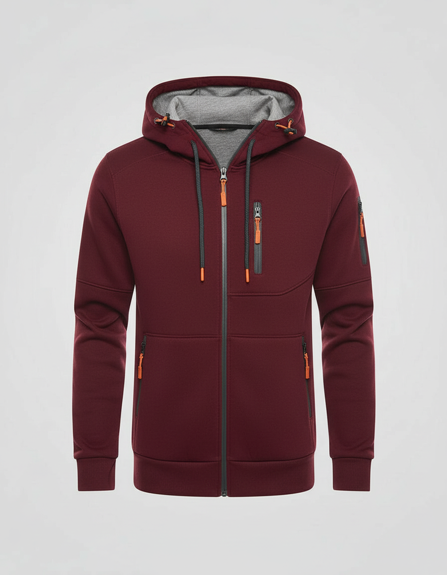 Herren Kapuzenjacke Komfort