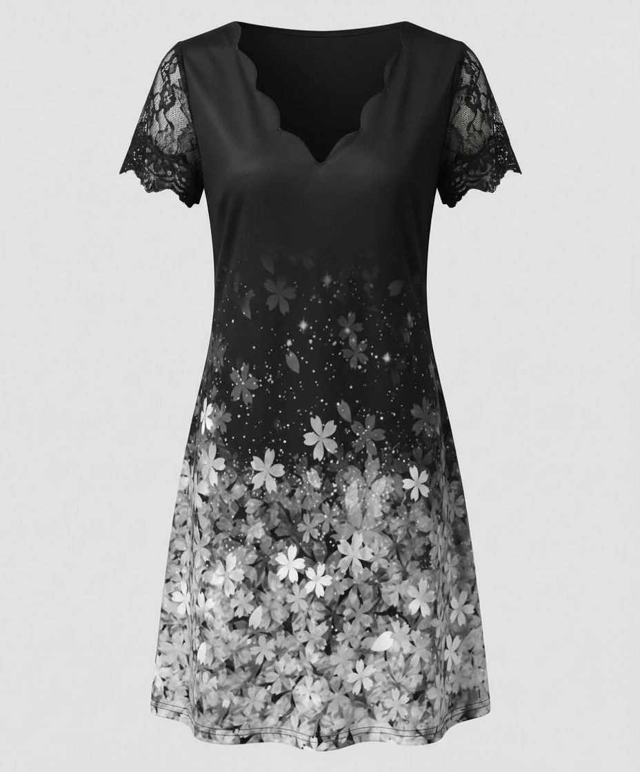 Elegantes Damenkleid