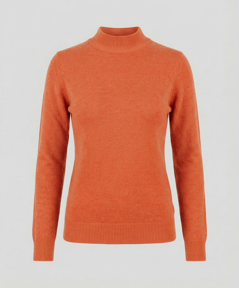 Damen Schurwolle Pullover Warm