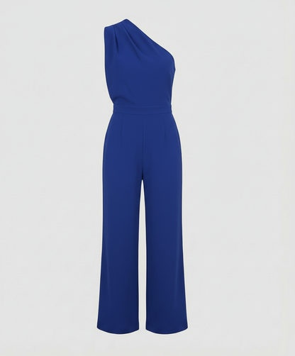 Damen Overall Rundhals Elegantes Design