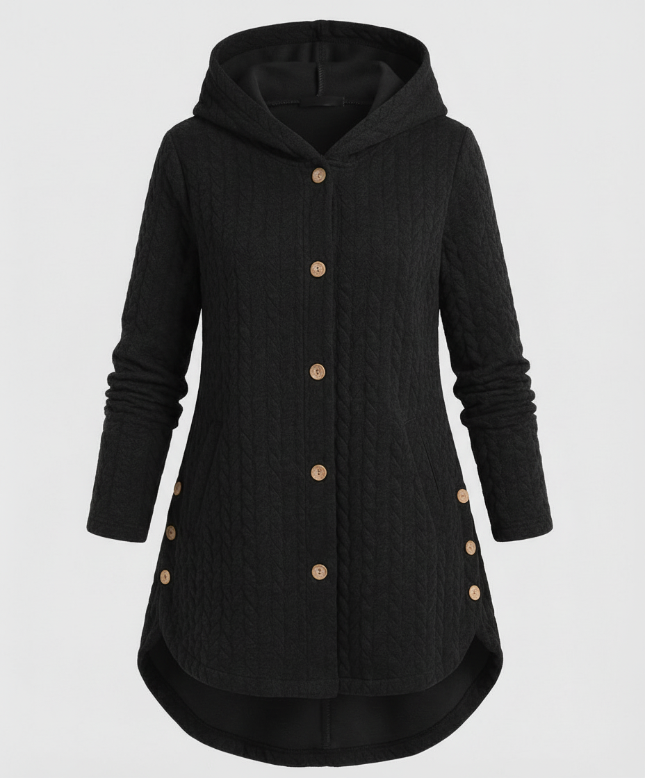 Damen Winterjacke RotweinFarben Baumwolle Warm