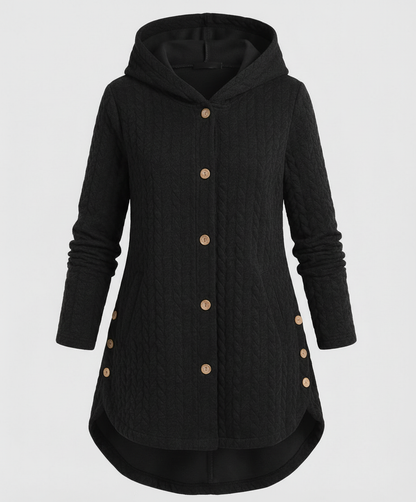 Damen Winterjacke RotweinFarben Baumwolle Warm