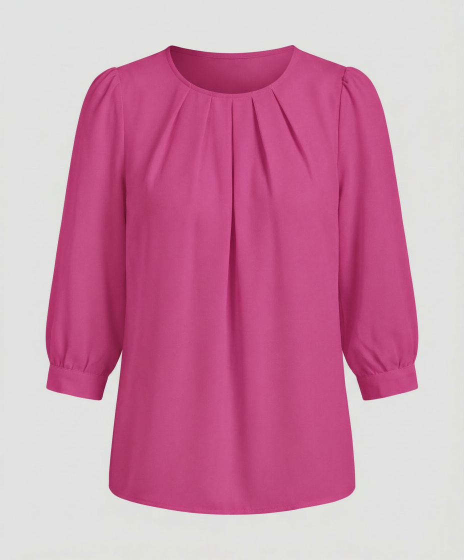 Damen Satin Bluse Elegantes Design