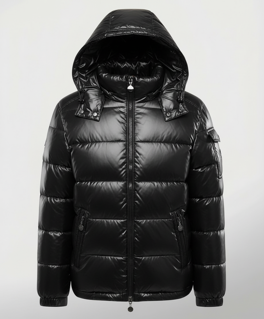 Damen Gepolsterte Pufferjacke Warm