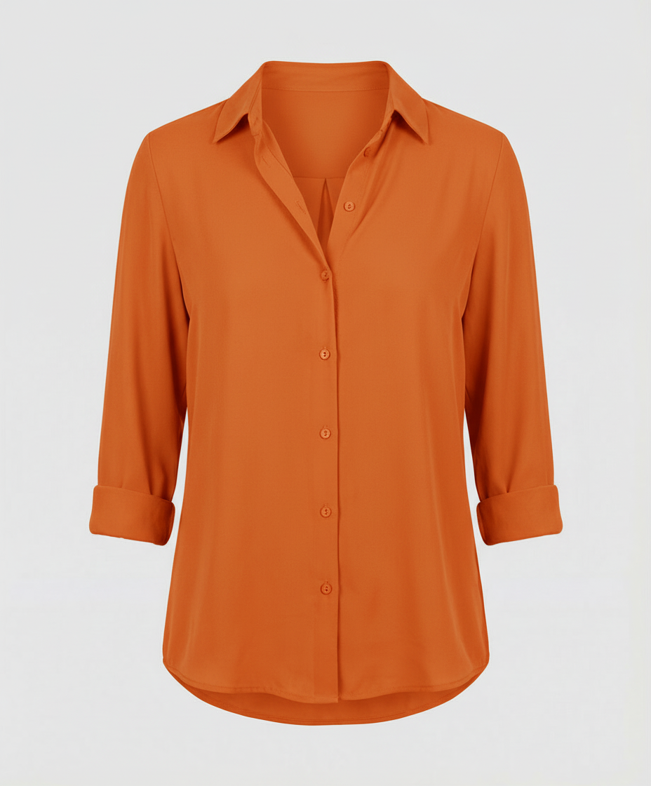 Damen Bluse Langarm Elegantes Design