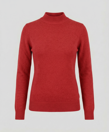 Damen Schurwolle Pullover Warm