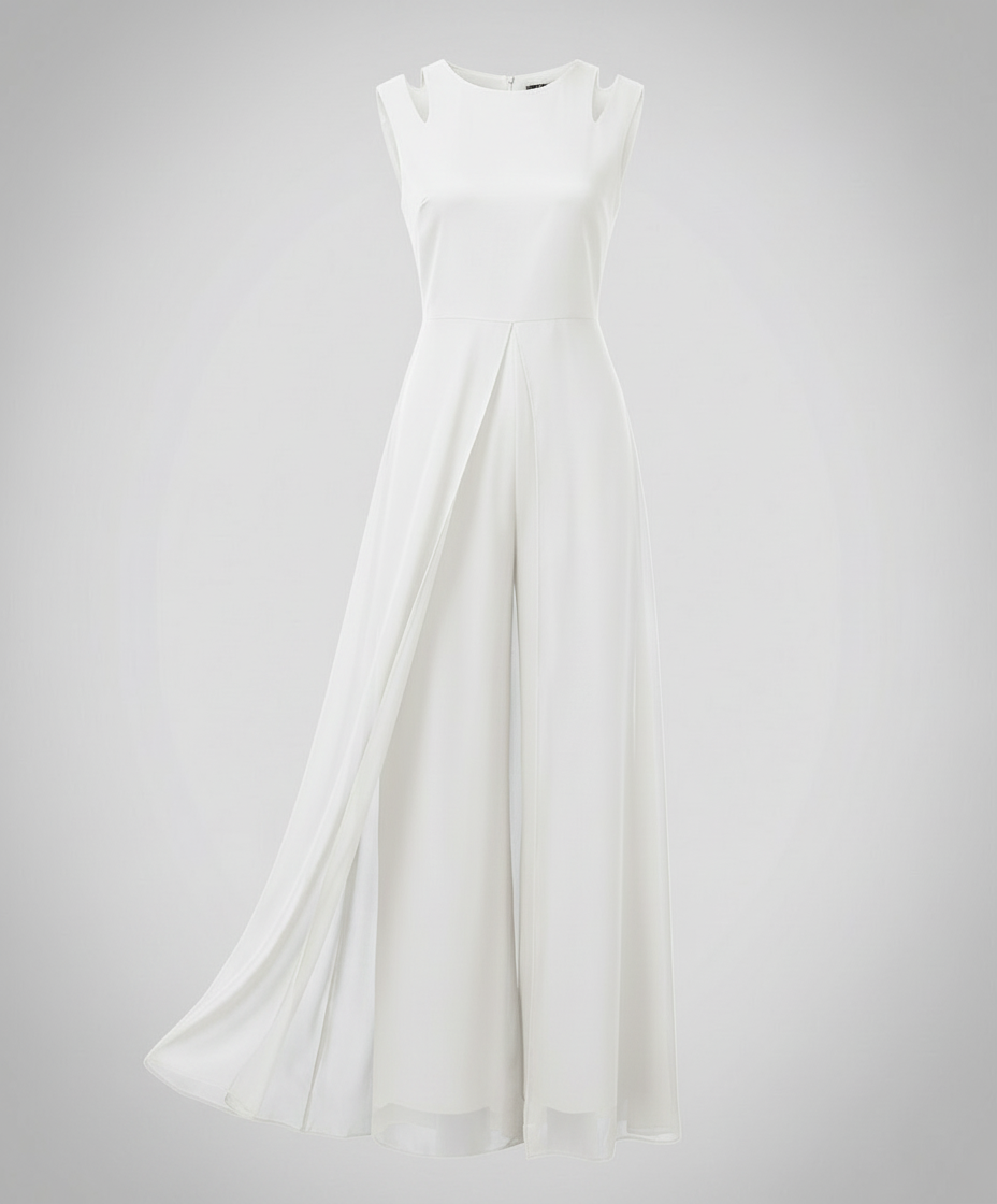 Damen Ärmelloser Jumpsuit